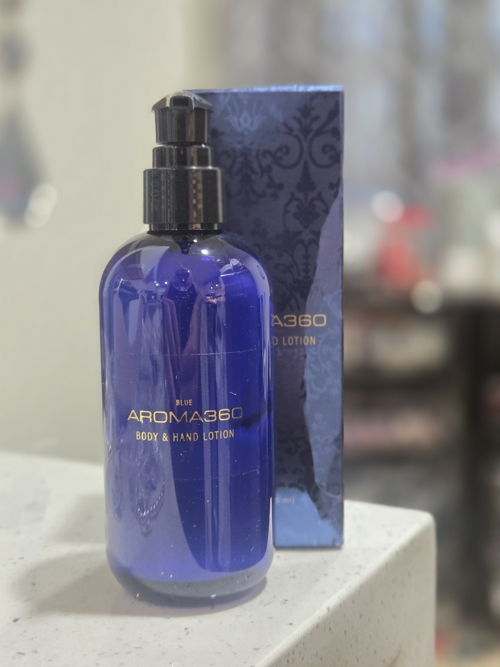 AROMA360 BLUE Body & Hand Lotion - Nourishing Hydration 8oz